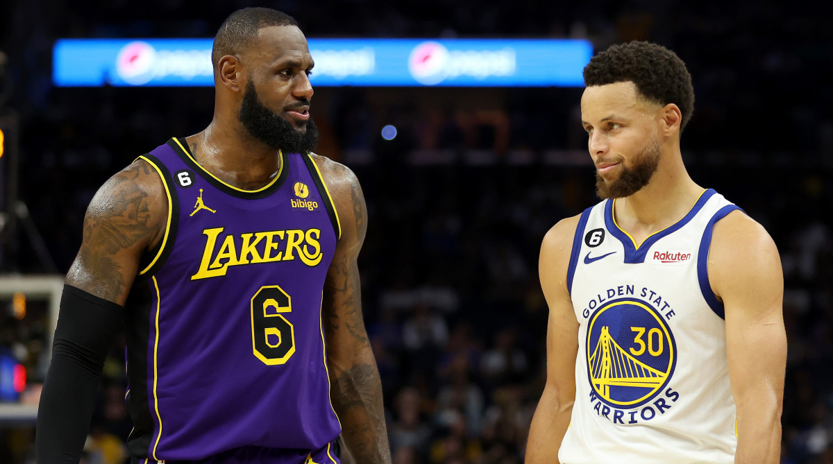 LeBron James, Stephen Curry